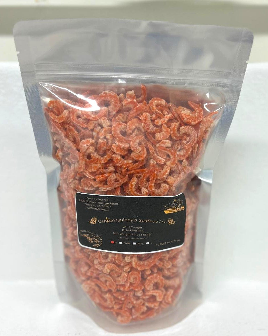 Louisiana Dried Shrimp Medium/Large